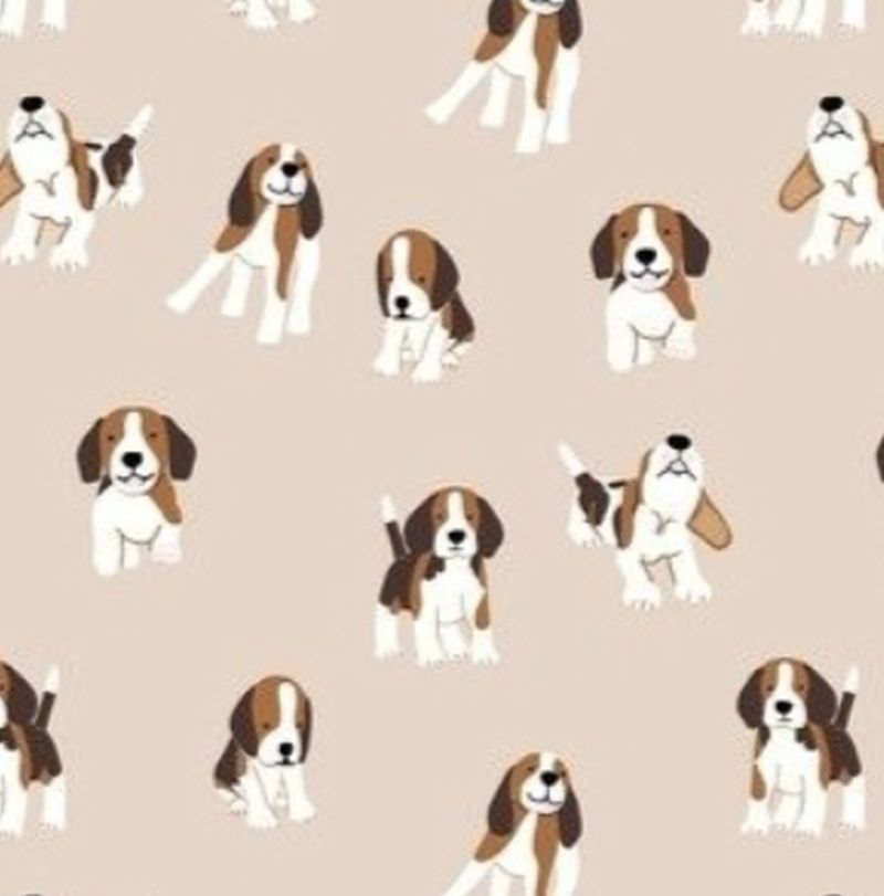 Beagle Crib Sheet - The Creative Raccoon