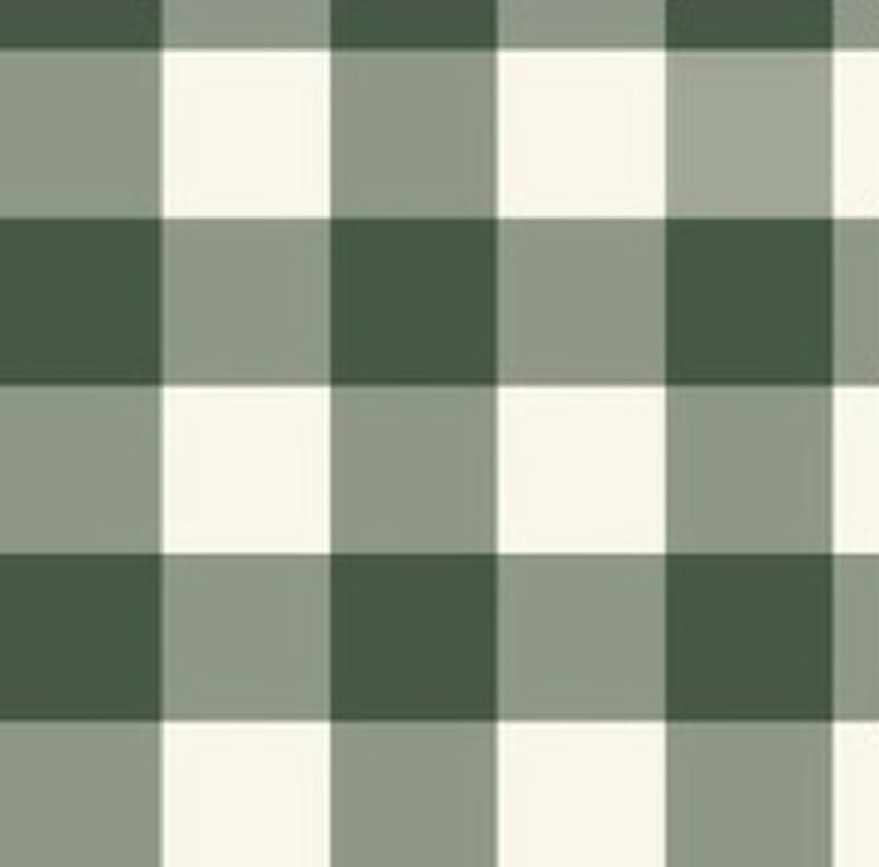 Crib Sheet - Dark Sage Gingham - The Creative Raccoon