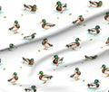 Crib Sheet - Mallard Duck - The Creative Raccoon