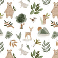 Crib Sheet - Woodland Animals - The Creative Raccoon 