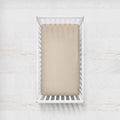 Tan Crib Sheet - The Creative Raccoon 