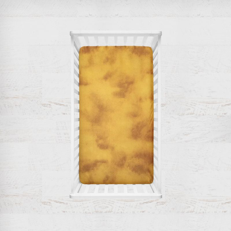 Yellow blender crib sheet - The Creative Raccoon