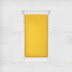 Yellow Crib Sheet - The Creative Raccoon