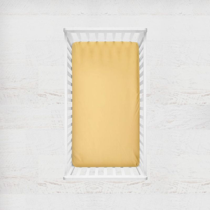 Buttercup crib sheet - the creative raccoon