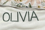 embroidered name option - the creative raccoon