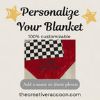 Personalize Your Blanket - The Creative Raccoon 