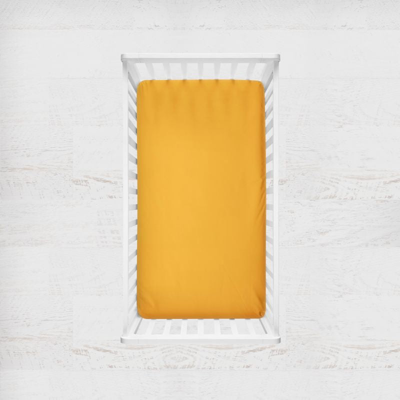 Sunny crib sheet - the creative raccoon