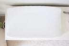 white changing pad cover - The Creative Raccoon